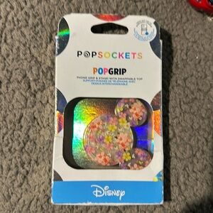 PopSockets Disney Mickey Minnie Floral Ears Pop Socket PopGrip Popsocket
